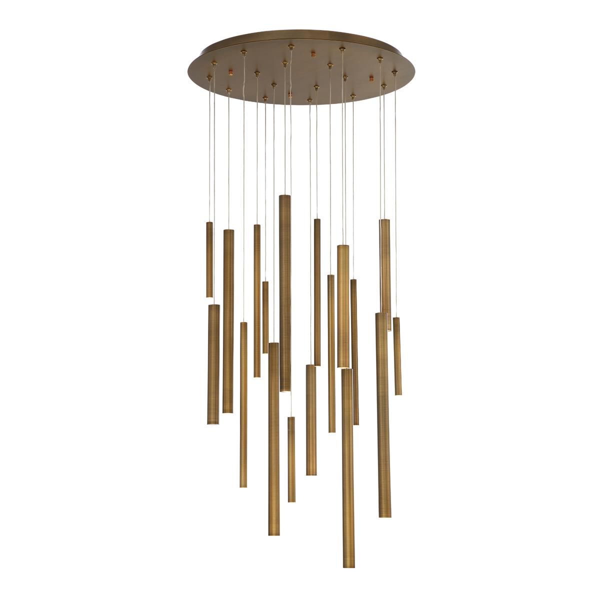 Santana 24 Inch 18 Light LED Chandelier by Eurofase Lighting